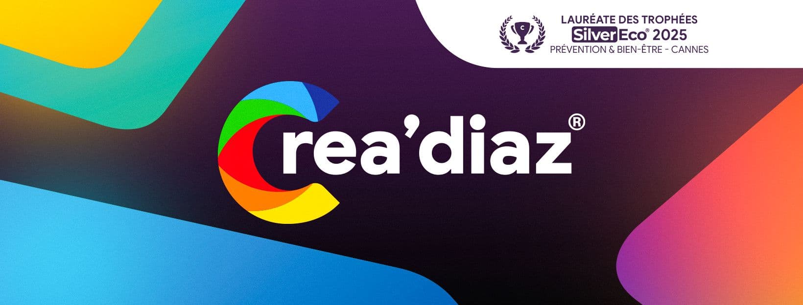 CREADIAZ®, Lauréate des Trophées SilverEco 2025, Prévention & Bien-être (Cannes)